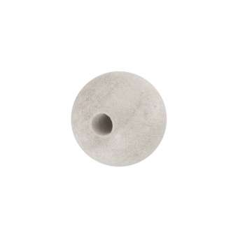 Holzperle, 5 Stück, (Bleached Wood), 4mm, rund, natur weiß Bleached Wood, natur weiss