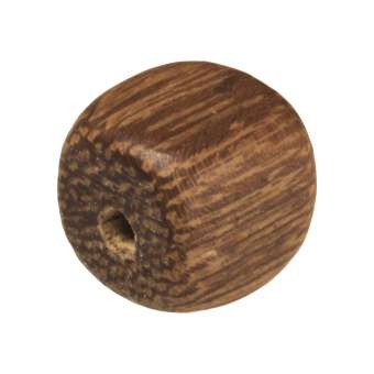 Holzperle (Robles Wood), 8mm, Würfel, kupferbraun Robles Wood, kupferbraun