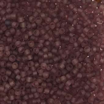 Rocailles, 50g, rund, 2mm, lila farben frost lila farben frost