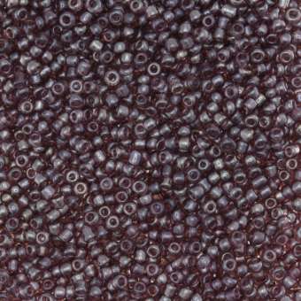 Rocailles, 50g, rund, 1,5mm, lila farben luster lila farben luster