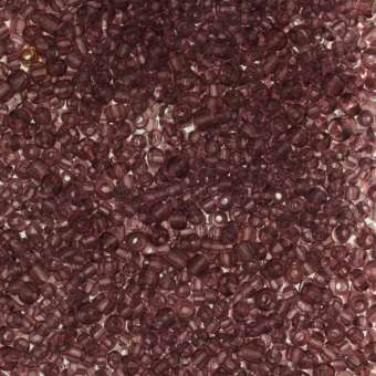 Rocailles, 50g, rund, 2mm, lila farben transparent lila farben transparent