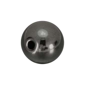 Hematit Perle, 6mm, grau 
