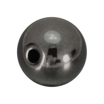 Hematit Perle, 10mm, grau 