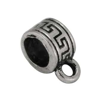 Anhängerhalter, 10X7mm, silberfarben 