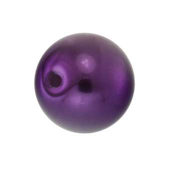 Wachsperle, 8mm, rund, lilafarben lila farben