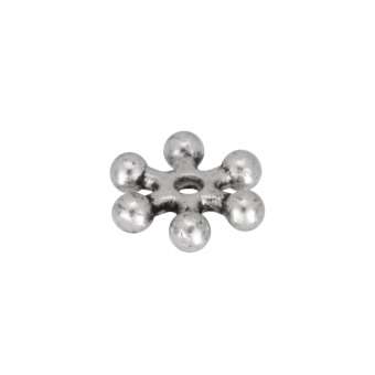 Metallspacer, 7X2mm, bronzefarben bronzefarben