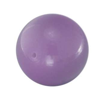 Glasperle, 10mm, rund, violett violett