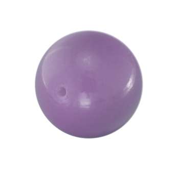 Glasperle, 8mm, rund, violett violett