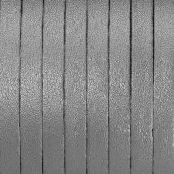 Schmuckband (50cm), 6,5mm breit, 1mm stark, silberfarben silberfarben