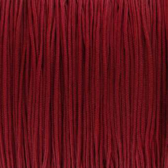 Satinband (100cm), 0,8mm breit, rund, dunkelrot dunkelrot