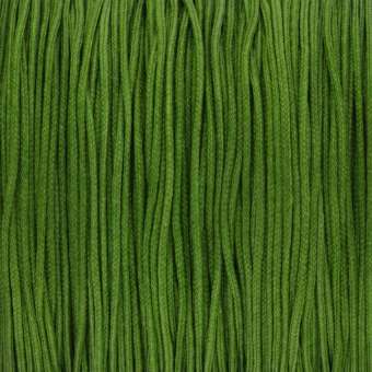 Satinband (100cm), 0,8mm breit, rund, oliv grün oliv grün