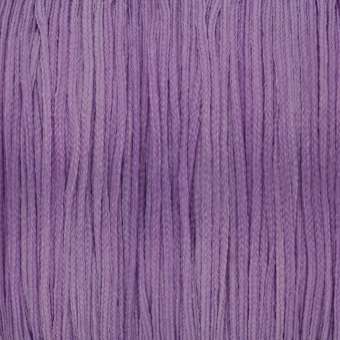 Satinband (100cm), 0,8mm breit, rund, violett violett