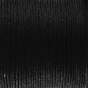 Satinband, 100cm, 2mm breit, schwarz schwarz