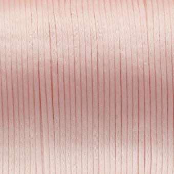 Satinschnur, (100cm), 2,5mm breit, rosa rosa