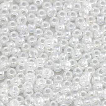 Miyuki, Rocailles, 10Gramm, 3mm (8/0), 160 Transparent Luster transparent (luster)
