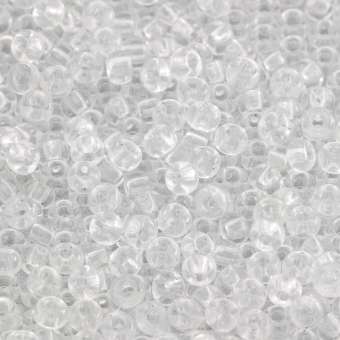 Miyuki, Rocailles, 10Gramm, 3mm (8/0), 131 Transparent transparent