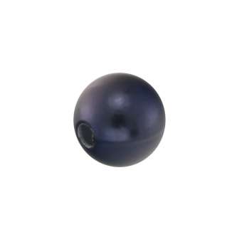Wachsperle aus Kunststoff (10Stück), 5mm, rund, verschiedene Farben 