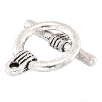 Knebelverschluss, 22X16mm, Verschluss, verschiedene Farben 