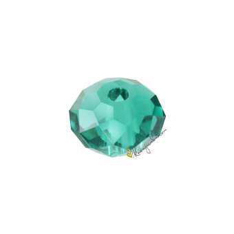 Glasschliffperle, briolette, 6X4mm, verschiedene Farben und Effekte 