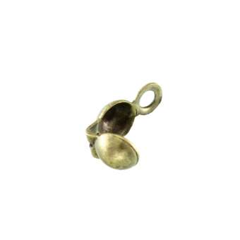 Kalotte (10 Stück), 3,6mm, rund, verschiedene Farben 
