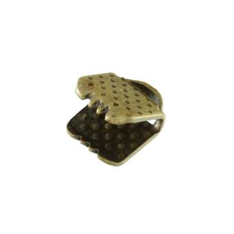 Flache Endkappe (10 Stück), 8X6mm, rechteckig, verschiedene Farben 