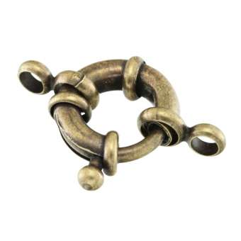 Verschluss, 13mm, ringförmig, verschiedene Farben 