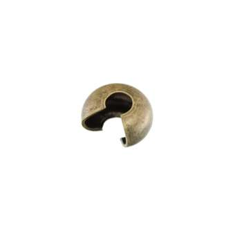 Verdeckperle (10 Stück), 3X1,5mm, rund, verschiedene Farben 