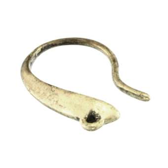 Ohrhaken, 16X10mm, asymmetrisch, verschiedene Farben 