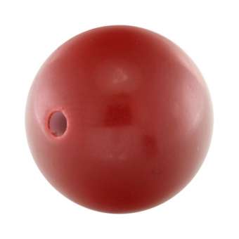 Kunststoffperle, 15mm, rund, verschiedene Farben 