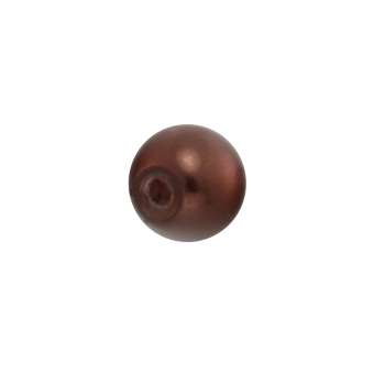 Wachsperle (5 Stück), 4mm, rund, verschiedene Farben 