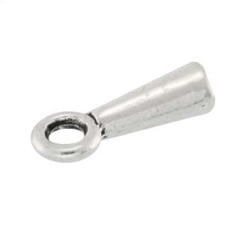 Endkappen, rund, 14X4mm, verschiedene Farben 