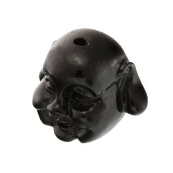 Motivperle, 12X8mm, Buddha, verschiedene Farben 