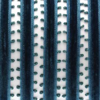 Samtband mit Schlaufen, 50cm, 14mm breit, verschiedene Farben 
