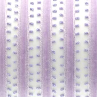 Samtband mit Schlaufen, 50cm, 14mm breit, hellviolett hellviolett