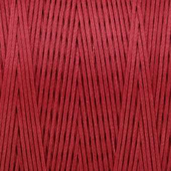 Gewachstes Band in Baumwolloptik (100cm), 1mm X 0,4mm breit, rot rot