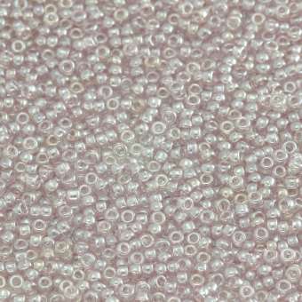 Miyuki, Rocailles, 10Gramm, 1,5mm (15/0), 168 Transparent Luster helllila (transparent luster)