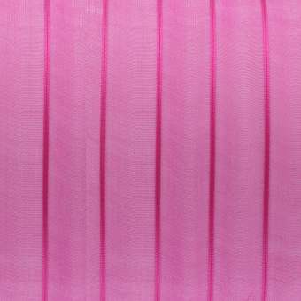 Organzaband, 100cm, 7mm breit, dunkelpink dunkelpink