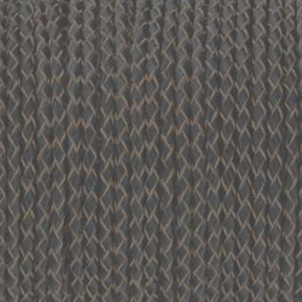 Geflochtenes Lederband (50cm), 3mm breit, rund, grau grau