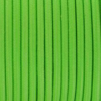 Gewachstes Schmuckband (50cm), 4mm breit, rund, neon grün neon grün