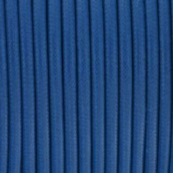 Gewachstes Schmuckband (50cm), 4mm breit, rund, jeansblau jeansblau