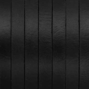 Lederband, (50cm), 10X1,5mm breit, schwarz schwarz