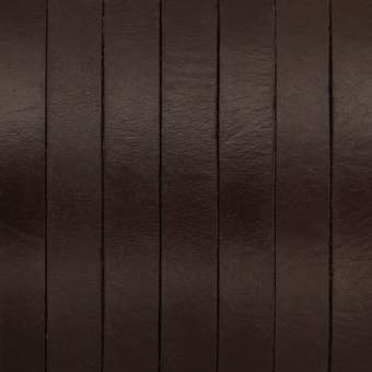 Lederband, 50cm, 10X1,5mm breit, dunkelbraun dunkelbraun