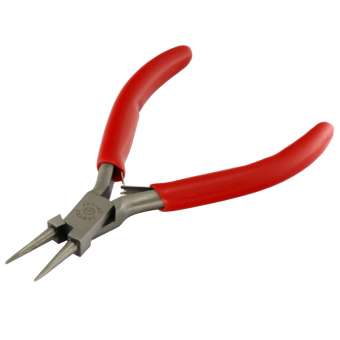 San Tus® Rundzange, 13cm, gummierter Griff 