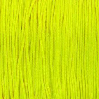 Satinband (100cm), 0,8mm breit, rund, neongelb neongelb