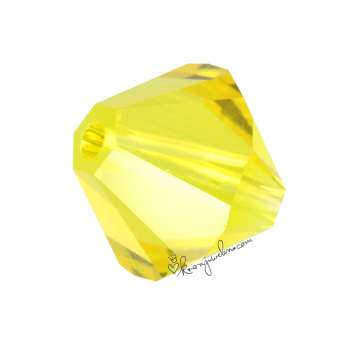 Swarovski Xilion Bead (5328), 8mm, Citrine (249) 249 Citrine 