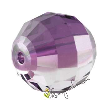Swarovski Chessboard Bead (5005), 12mm, Crystal Antique Pink (001 ANTP) 001 ANTP Crystal Antique Pink