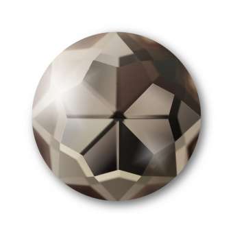 Cabochon, Ø 18 mm, Glas, rund, champagne champagne