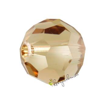 Swarovski (5000), 8mm, Light Colorado Topaz (246) 246 Light Colorado Topaz 