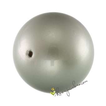 Swarovski Crystal Pearl (5810), 12mm, Crystal Powder Green Pearl (001 393) 001 393  Crystal Powder Green Pearl 