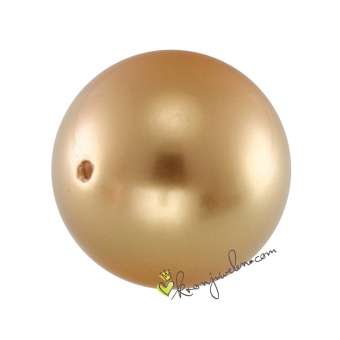 Swarovski Crystal Pearl (5810), 10mm, Crystal Bright Gold Pearl (001 306) 001 306  Crystal Bright Gold Pearl 
